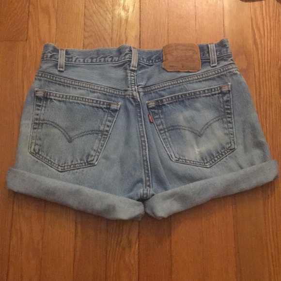 Levi's Pants - LEVI’S 501 CUT OFF BUTTON FLAP SHORTS